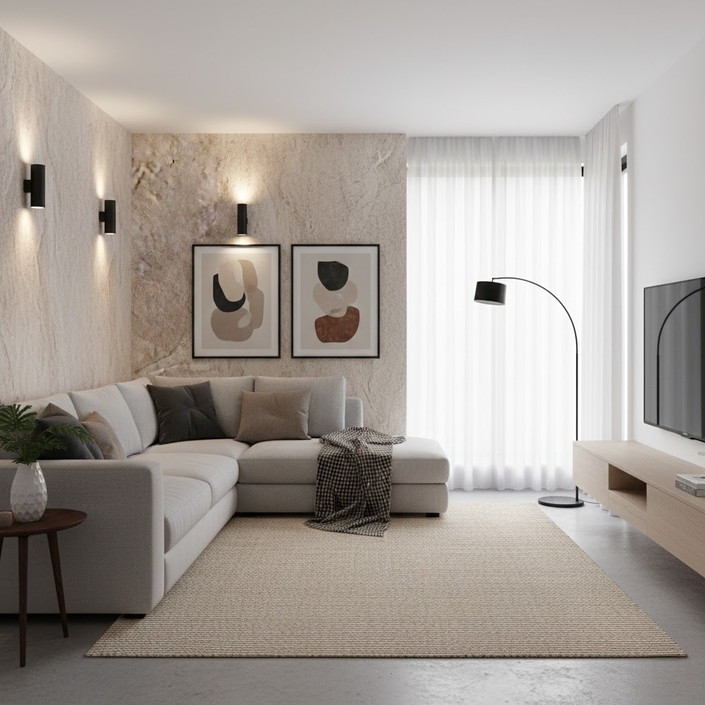 Стеновая панель STREAM LIME STONE by Romatti