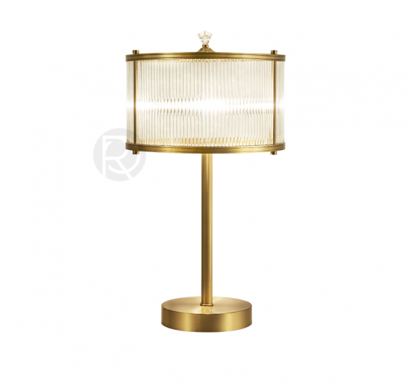 Дизайнерские настольные лампы золотого цвета