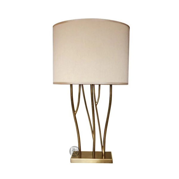 Дизайнерская настольная лампа с абажуром AYAKLI by Romatti