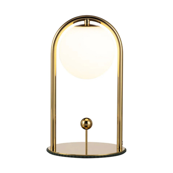 Дизайнерские настольные лампы золотого цвета