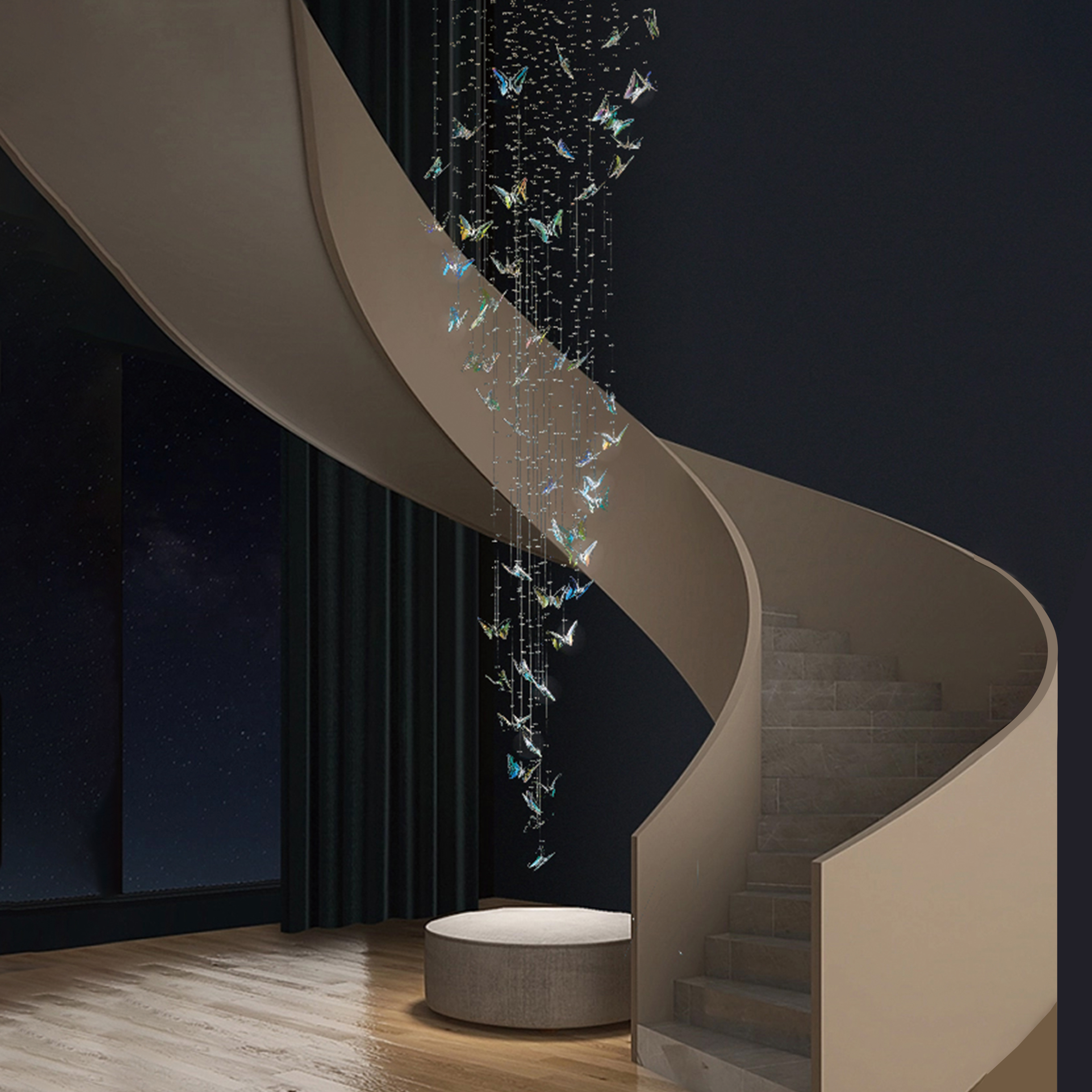 Люстра BUTTERFLY by Romatti