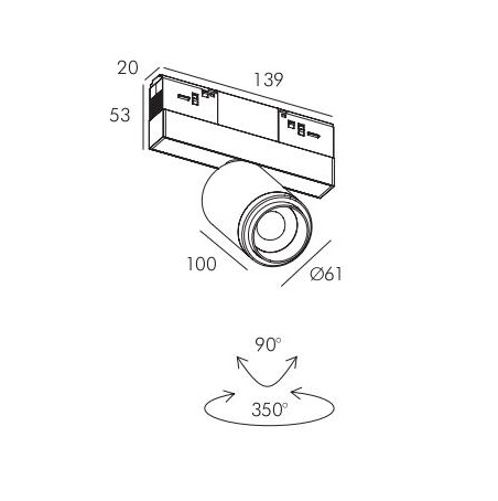 Спот PRATO-27/28/29/30 by Romatti