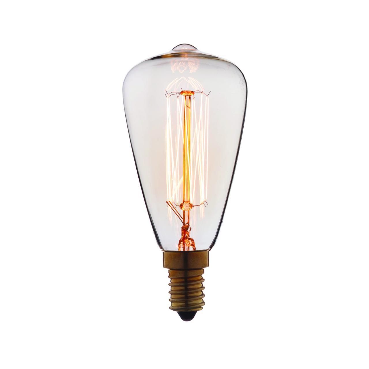 Ретро лампа Эдисона E14 60W 220V Edison Bulb