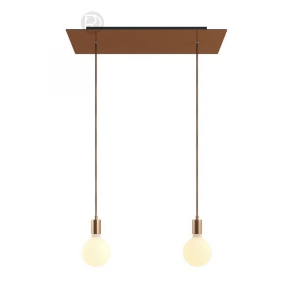 Дизайнерский подвесной светильник в стиле Лофт XXL ROSE-ONE DUE by Cables