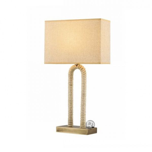 Дизайнерская настольная лампа с абажуром AZELYA by Romatti