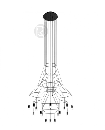 Дизайнерская люстра WIREFLOW by Romatti