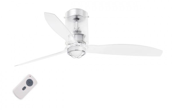Люстра - вентилятор Mini Tube Fan Glass 1L 33393-9