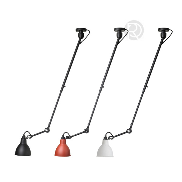 Дизайнерские потолочные светильники желтого цвета