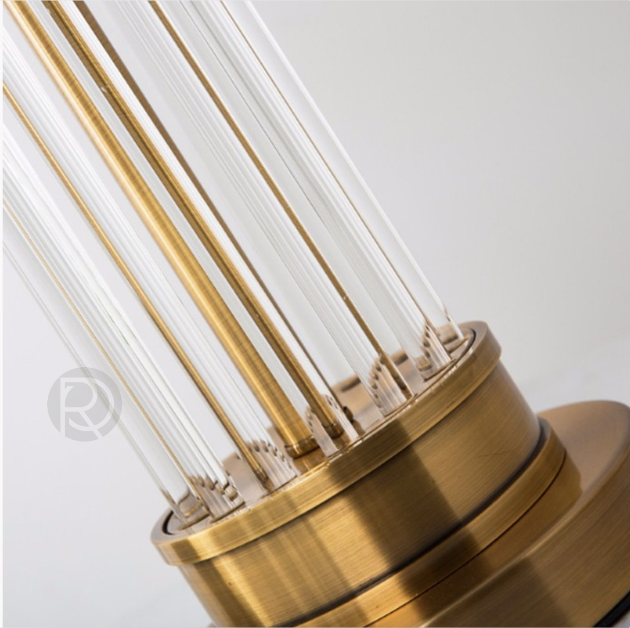 Дизайнерская настольная лампа CRYSTAL GLASS by Romatti