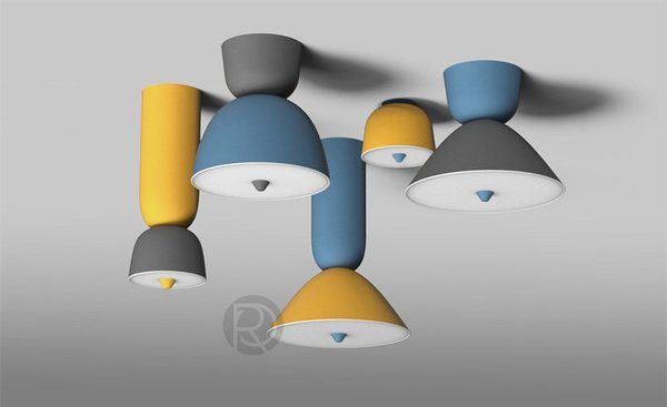 Дизайнерский потолочный светильник в скандинавском стиле Dagler by Romatti