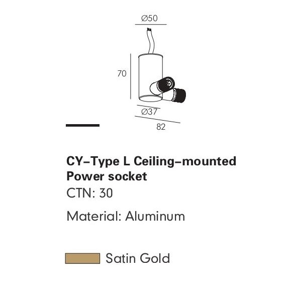 Вводный коннектор CANINO-18 by Romatti