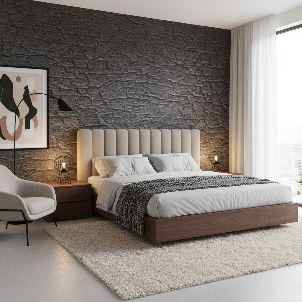 Стеновая панель CHARCOAL BURT WOOD by Romatti