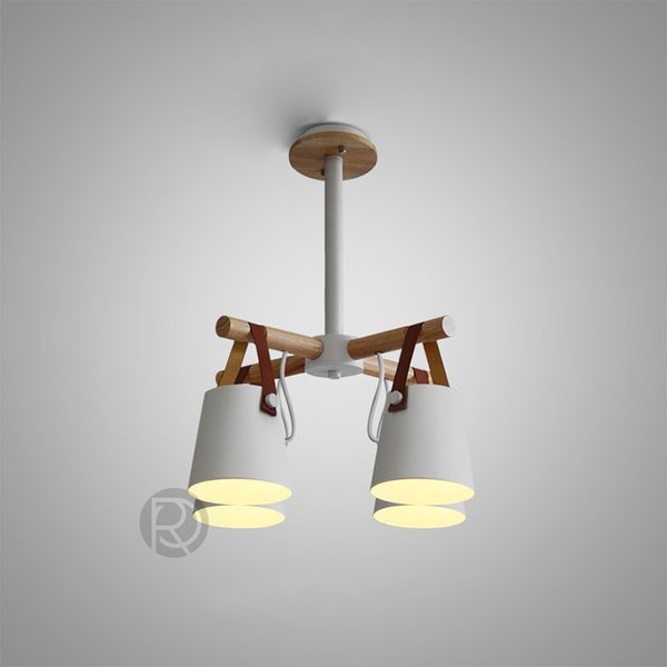 Дизайнерские люстры из дерева