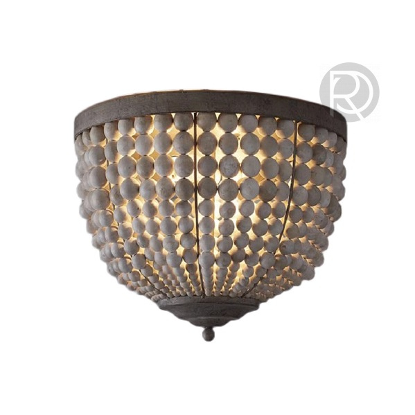 Дизайнерские потолочные светильники из дерева