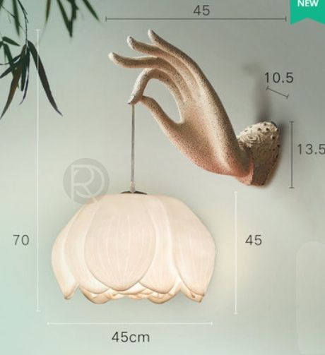 Дизайнерский настенный светильник (Бра) AGN by Romatti