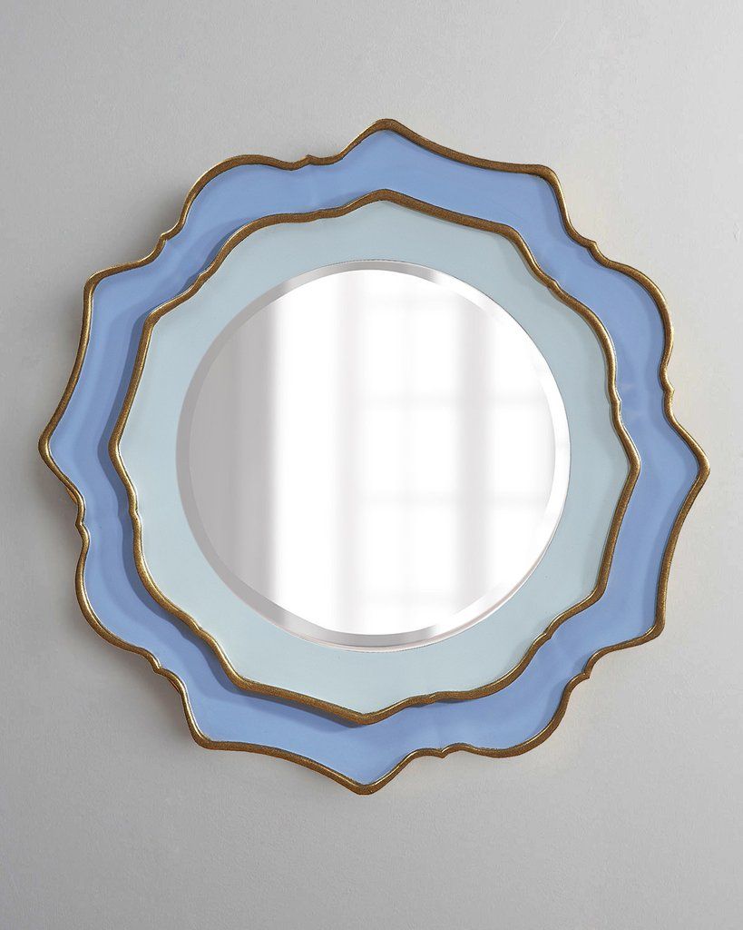 Зеркало в раме DOROTI sky blue by Romatti