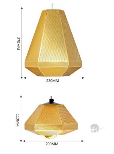 Подвесной светильник Goldy by Romatti