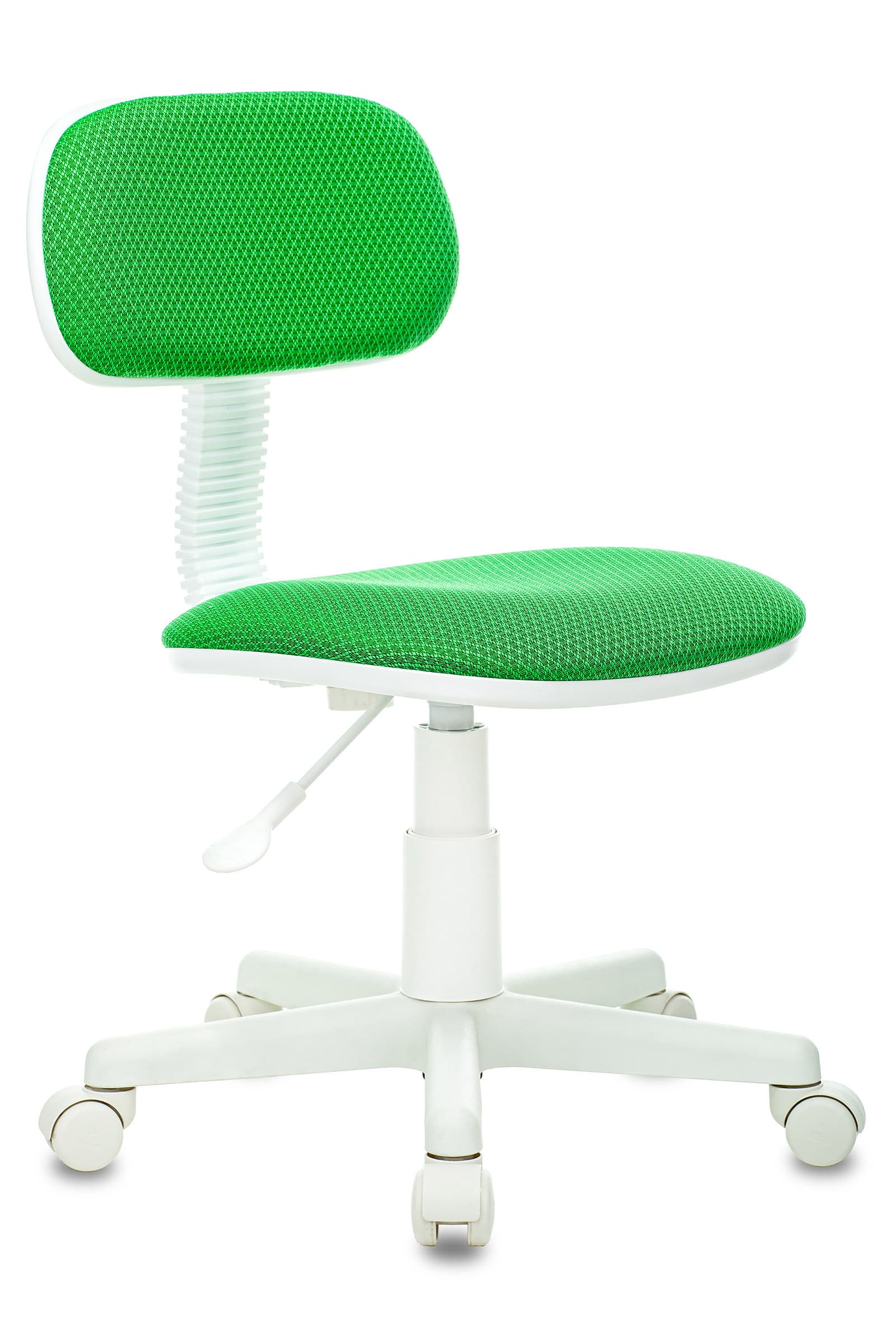Кресло компьютерное детское CH-W201NX зеленый V398-42 крестовина пластик белый