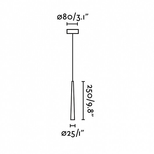 Подвесной светильник Faro Sabi black 64321