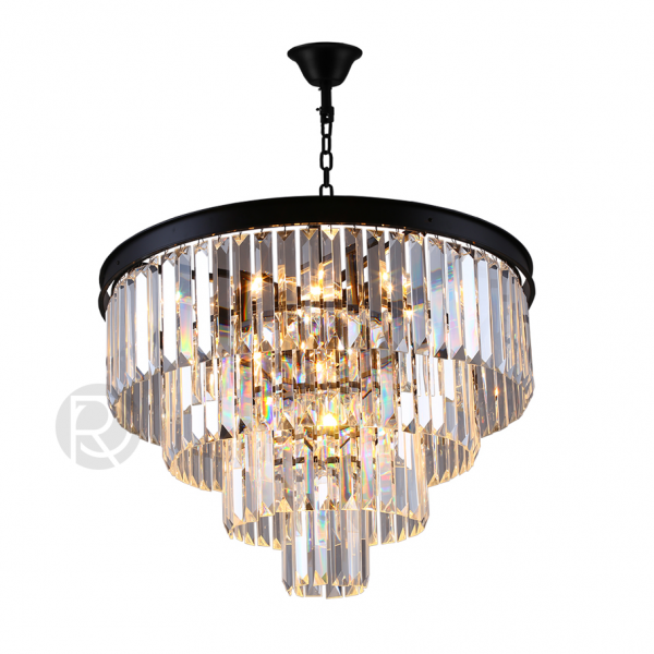 Люстры из цветного стекла