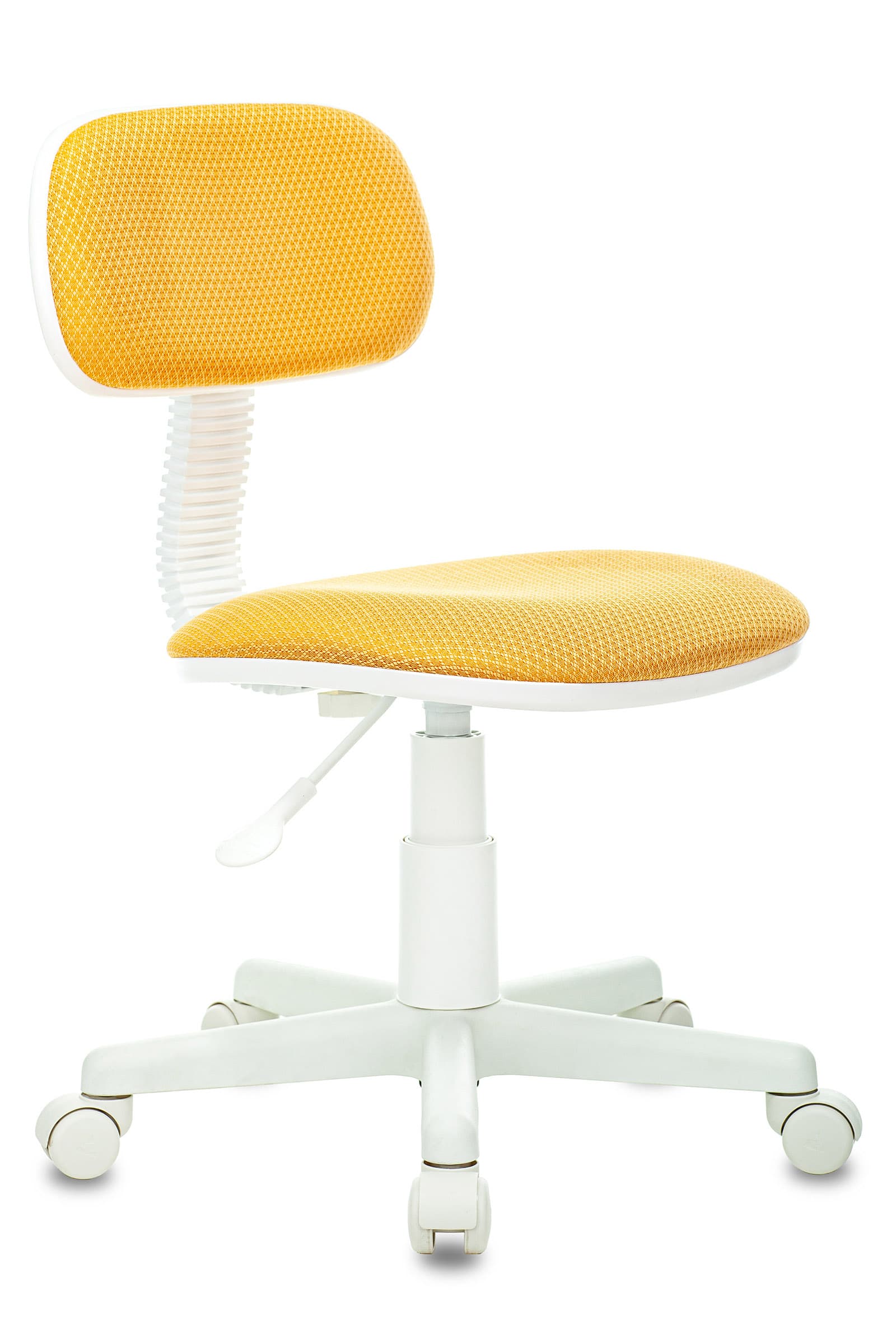 Кресло компьютерное детское CH-W201NX желтый V398-30 крестовина пластик белый