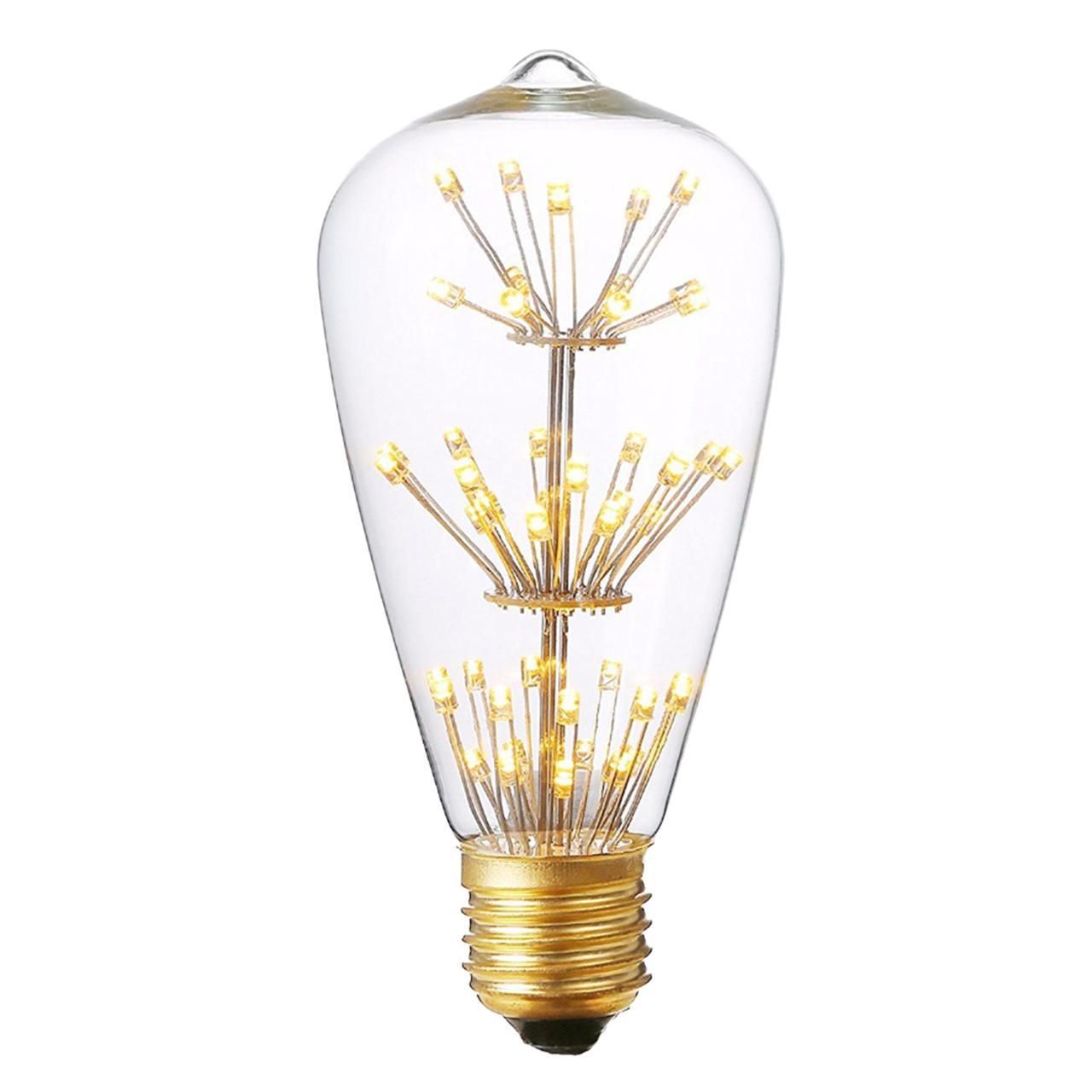 Ретро лампа Эдисона E27 4W 220V Edison Bulb
