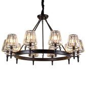 Дизайнерские люстры с абажуром