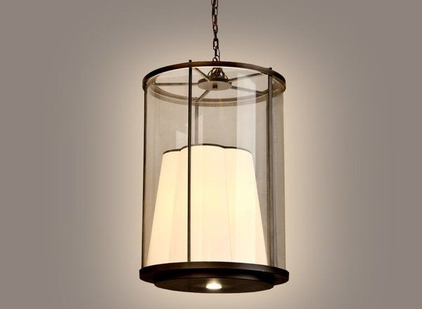 Люстры в виде клетки