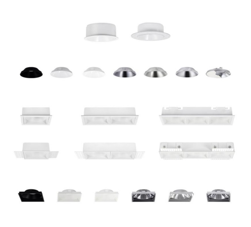 Встраиваемый светильник THC75A by Romatti